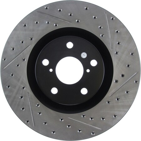 Centric Parts Sport Drilled/Slotted Brake Rotor, 127.44184L 127.44184L